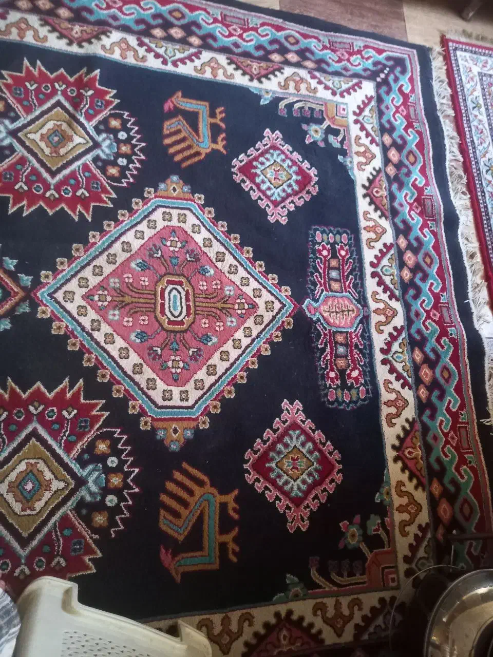 رو فرشی ۶متری دور کش مخمل و گلیم ۶متری|روفرشی|زاهدان, |دیوار