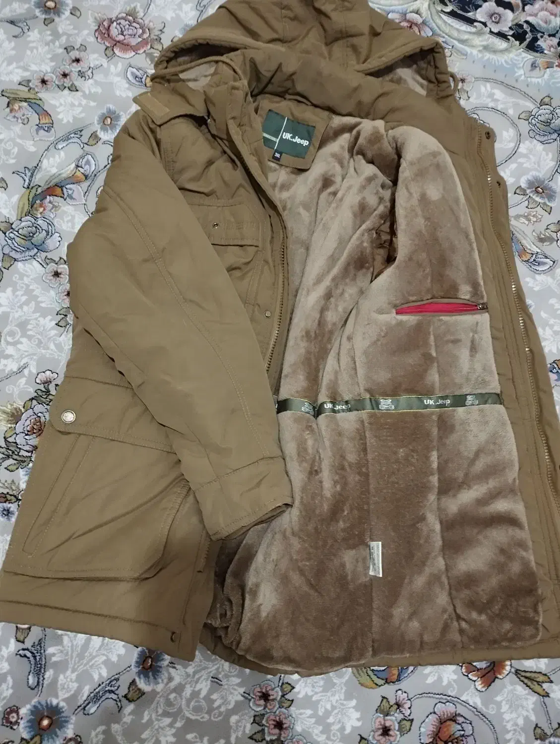 کاپشن مردانه در حد نو|لباس|قروه, |دیوار