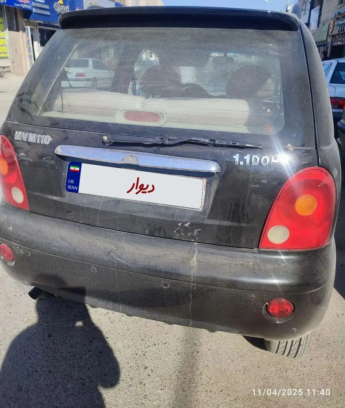 ام وی ام ۱۱۰ مشکی|خودرو سواری و وانت|مشهد, امیریه|دیوار