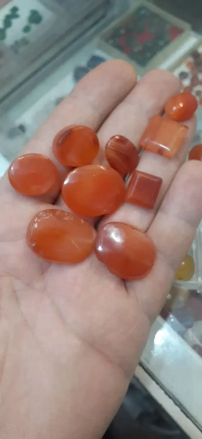 عقیق سنگ راف سنگ کلکسیونی نگین نقره انگشتر|جواهرات|اردبیل, |دیوار