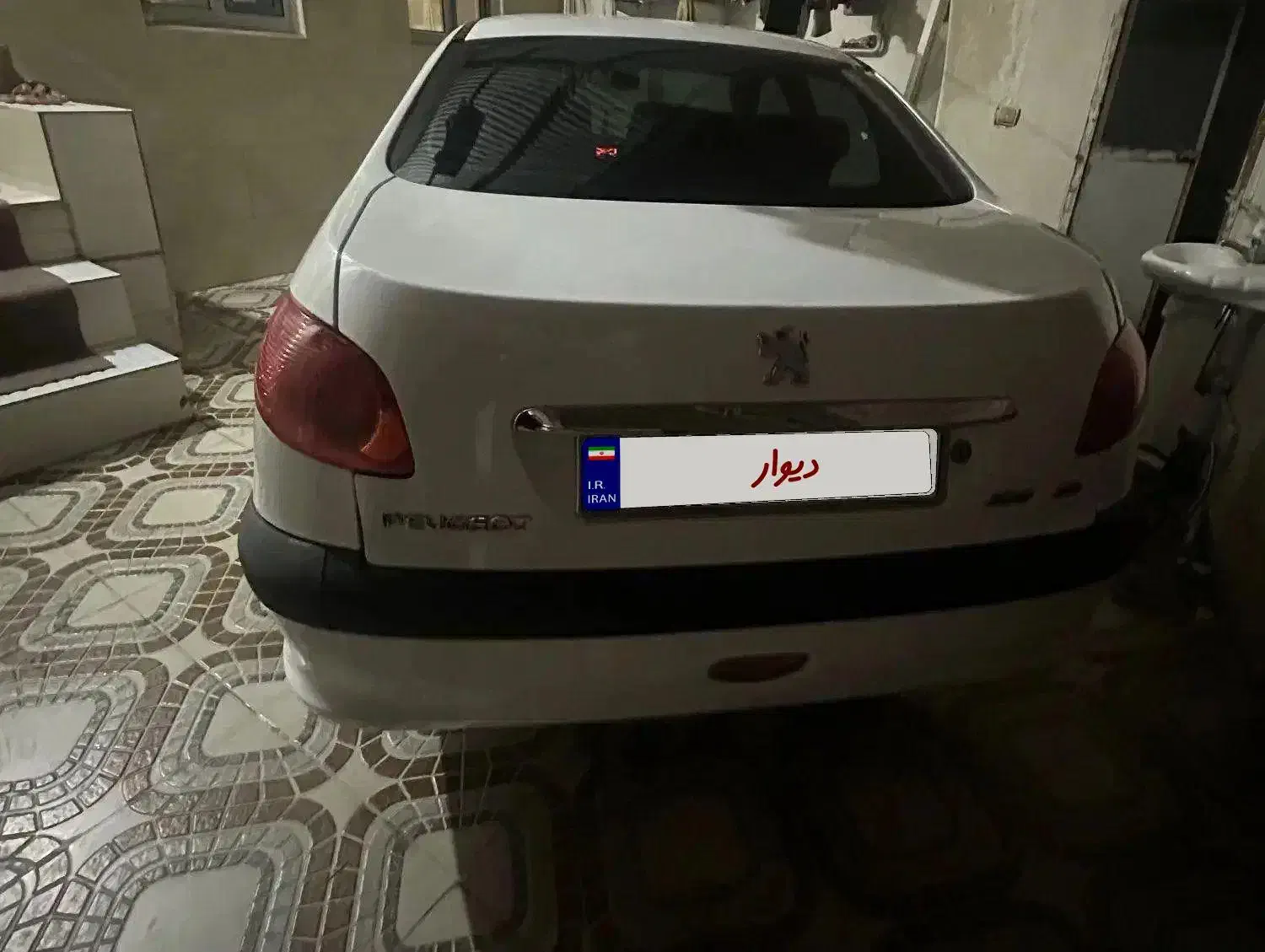 206 sd v8 مدل۹۵|خودرو سواری و وانت|پارس‌آباد, |دیوار