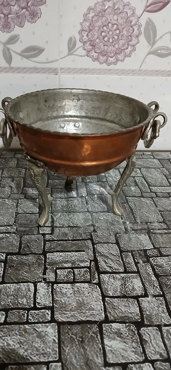 ظروف مسی|ظروف سرو و پذیرایی|اسفراین, |دیوار