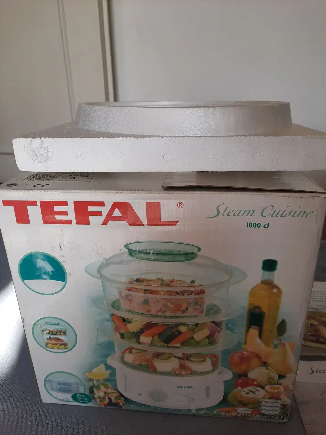 بخار پز سه طبقه تفال|اجاق گاز و لوازم برقی پختوپز|ارومیه, |دیوار