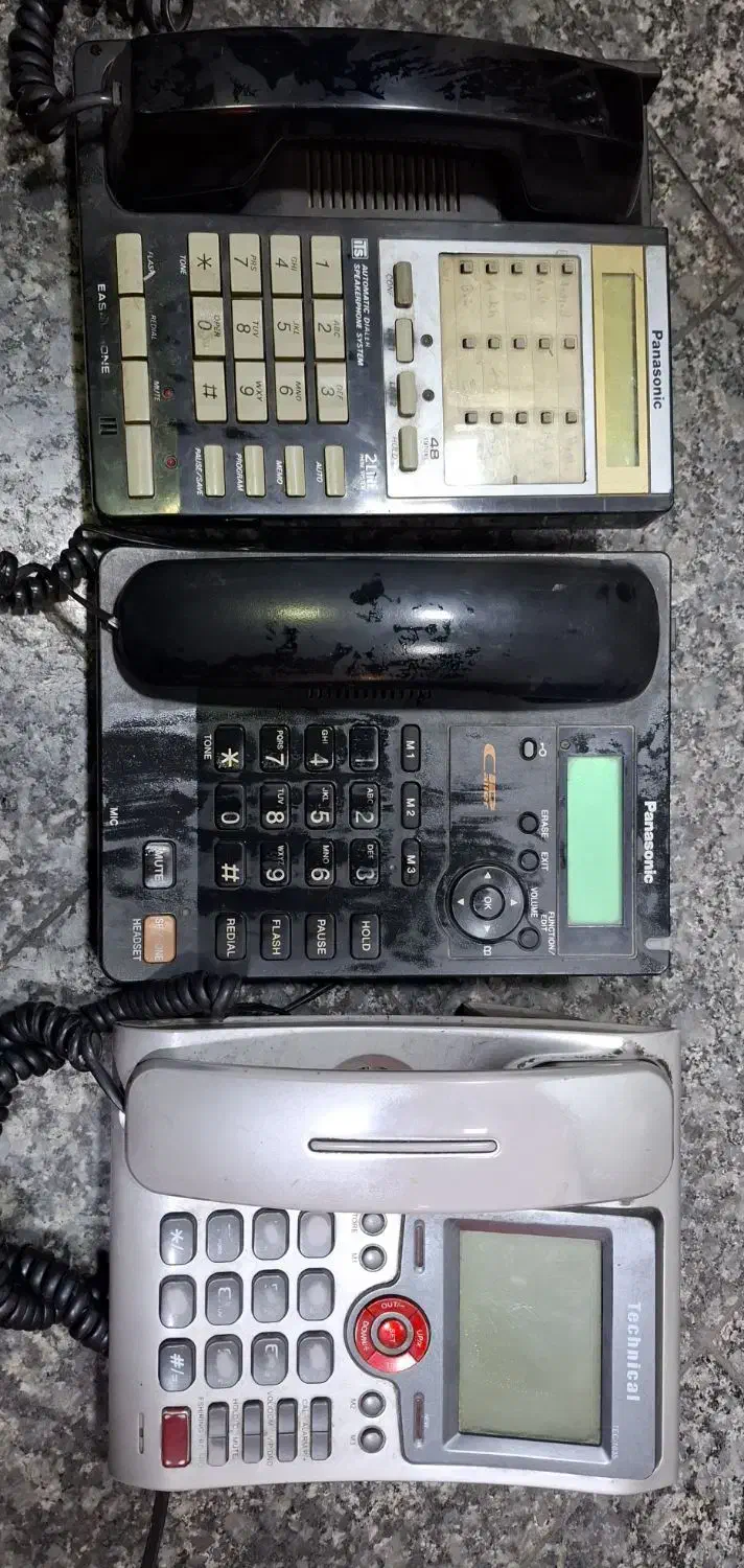 3عددتلفن طبق عکس سالم|تلفن رومیزی|تبریز, |دیوار