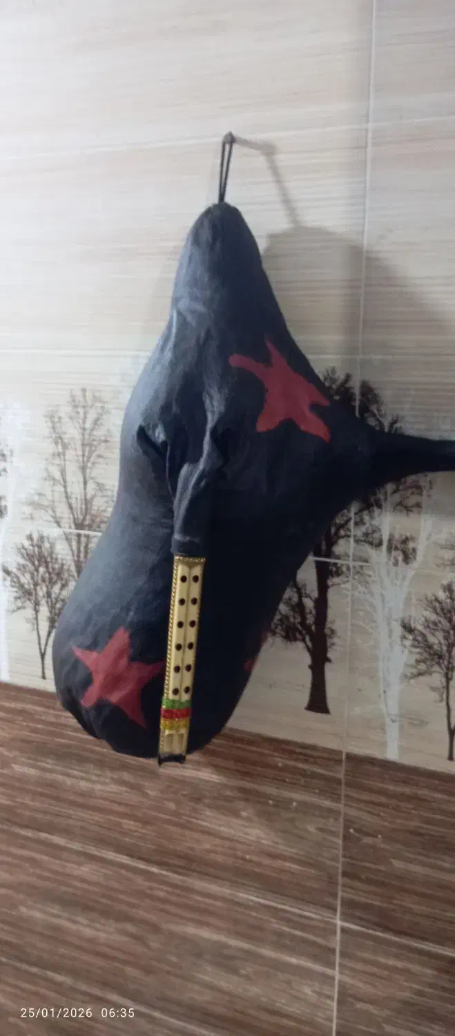 نی انبان|سازهای بادی|رودخانه, |دیوار