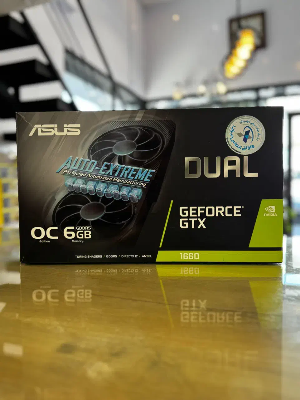 کارت گرافیک Asus Gtx1660 6Gb OC (درحد نو)|قطعات و لوازم جانبی رایانه|بابل, |دیوار