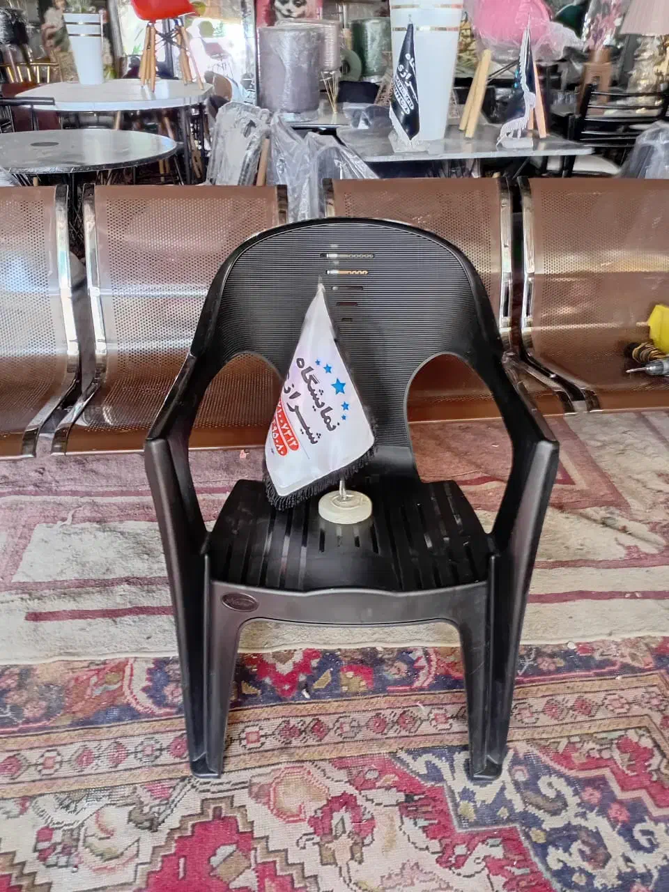 پخش  تک و عمده صندلی جدید مشکی مارک ناصر|صندلی و نیمکت|شیراز, وزیرآباد|دیوار