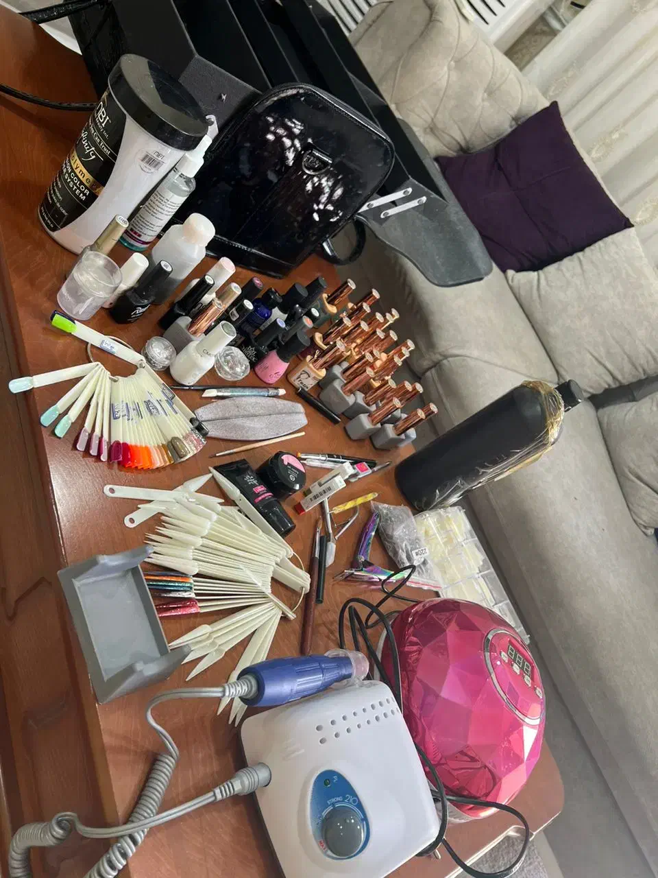 لوازم ناخون کاری کامل|آرایشی، بهداشتی، درمانی|رامهرمز, |دیوار