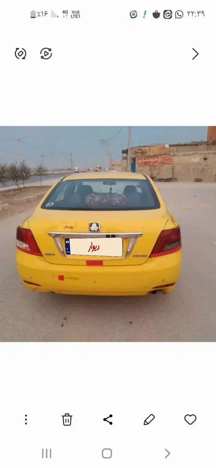 تاکسی اریومدل ۹۵اتومات فول|خودرو سواری و وانت|اصفهان, زیار|دیوار