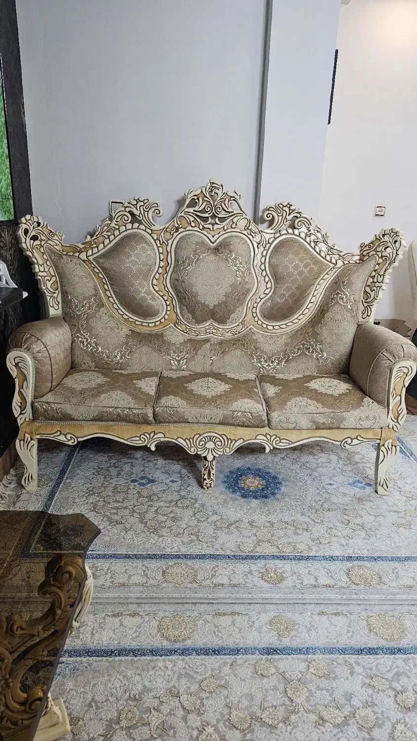 مبلمان هفت نفره|مبلمان خانگی و میز عسلی|لنگرود, |دیوار