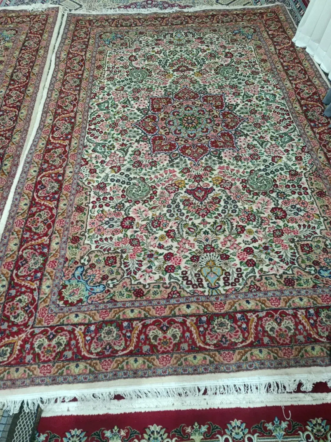 فرش دست بافت  بیجار|فرش|گل تپه, |دیوار