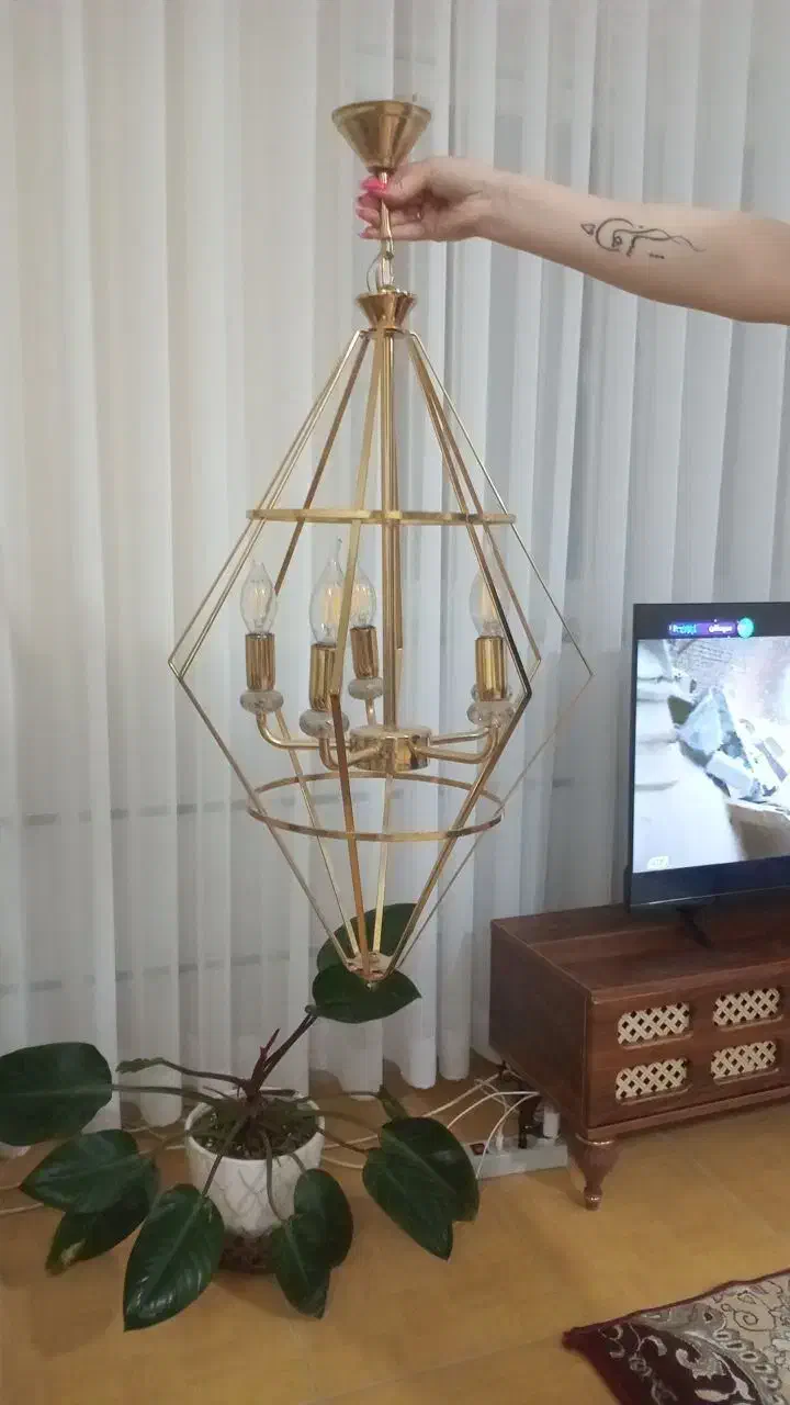 لوستر|لوستر و چراغ آویز|بابل, |دیوار