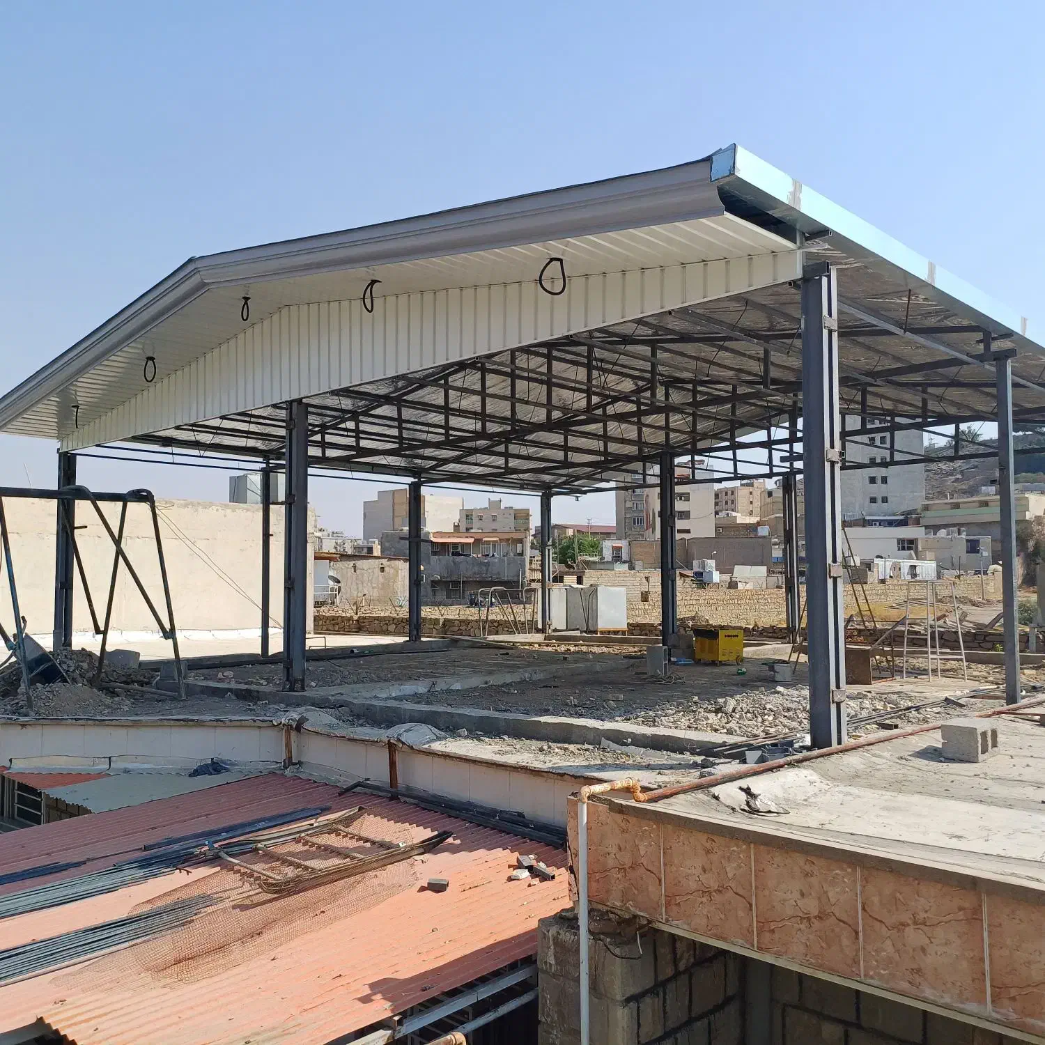 شاب بندی،سقف شیروانی وکاذب، سردرب|خدمات پیشه و مهارت|شوش, |دیوار