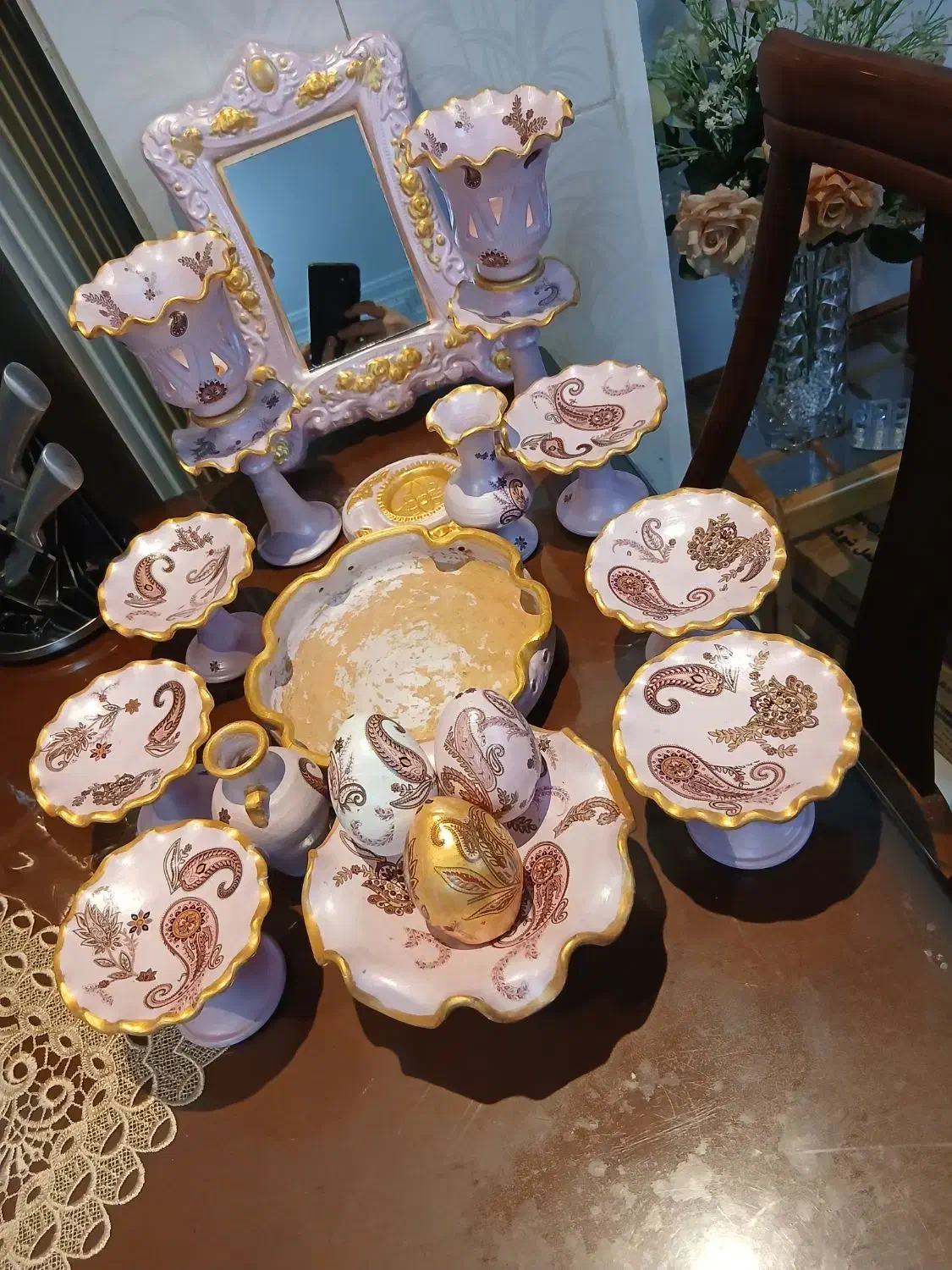 هفتسین|ظروف سرو و پذیرایی|رشت, استقامت ۱|دیوار