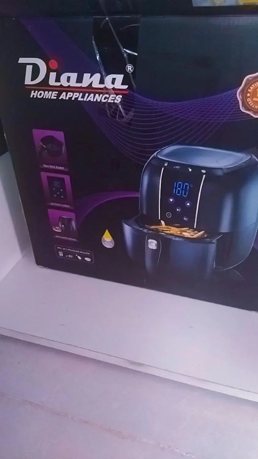 سرخ کن بدون روغن مارک Diana|اجاق گاز و لوازم برقی پختوپز|پرند, فاز ۴|دیوار