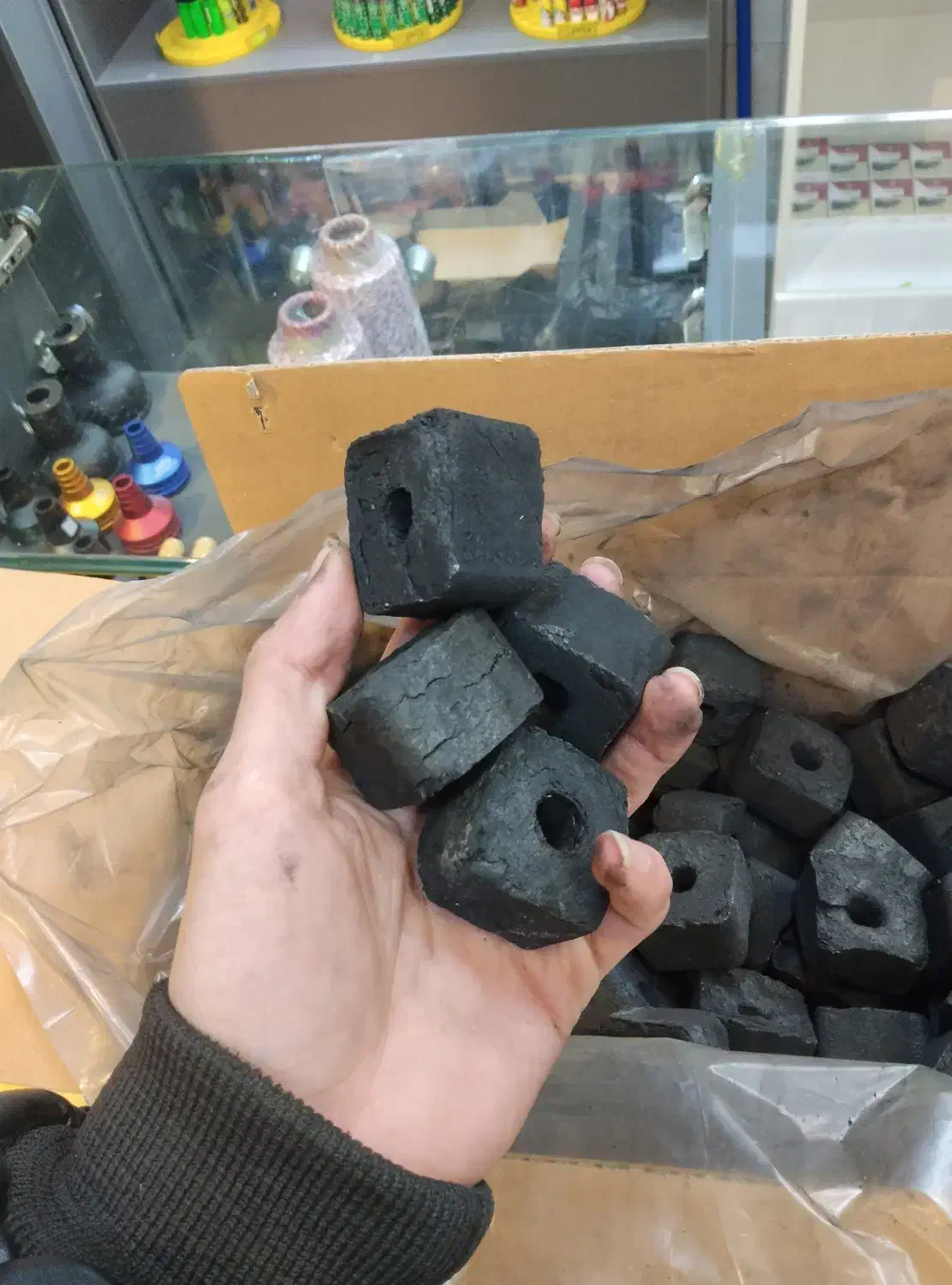 ذغال بامبوی چینی - شش کیلویی|عمدهفروشی|رشت, دباغیان|دیوار