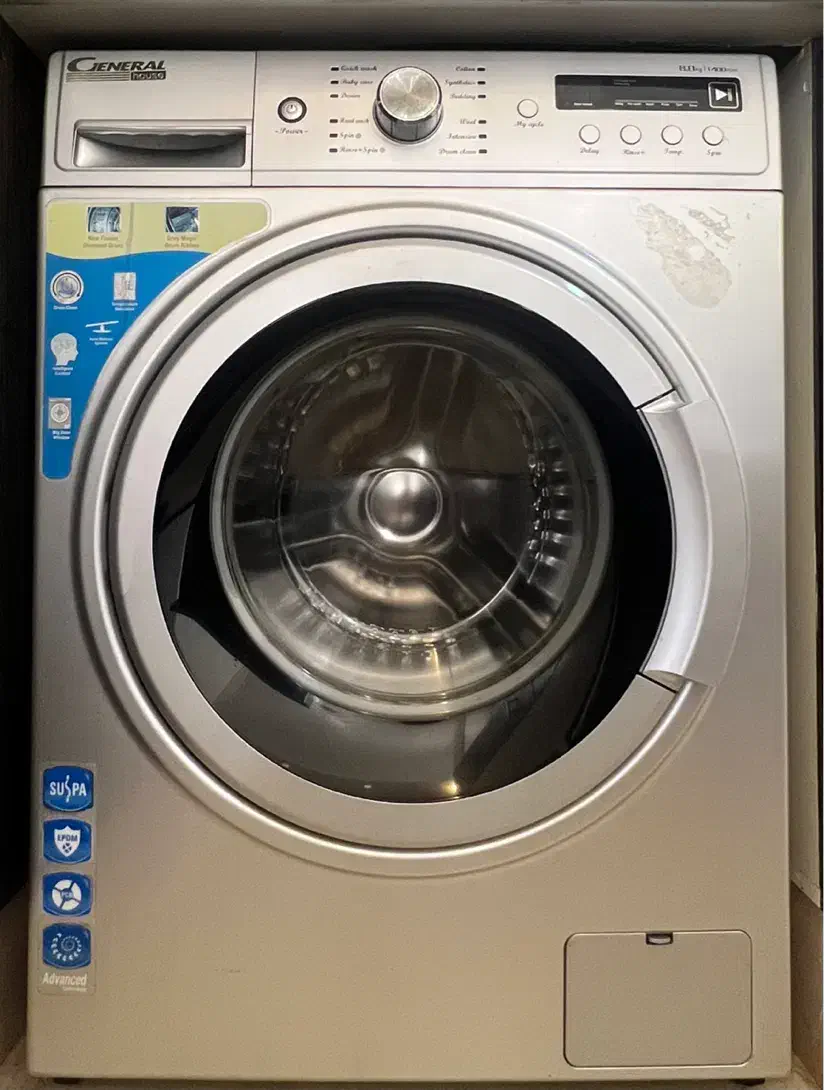 لباسشویی جنرال هاوس نیازمند تعمیر|ماشین لباسشویی و خشک‌کن لباس|کیش, |دیوار