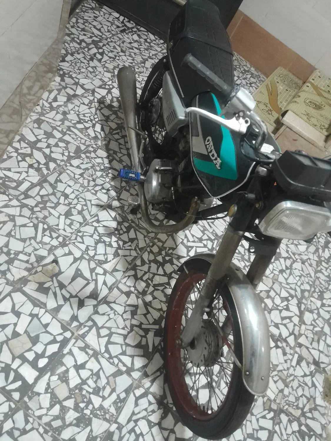 یک عدد موتور هوندا ۱۲۵ مزایده|موتورسیکلت|رشت, کوی امام رضا|دیوار