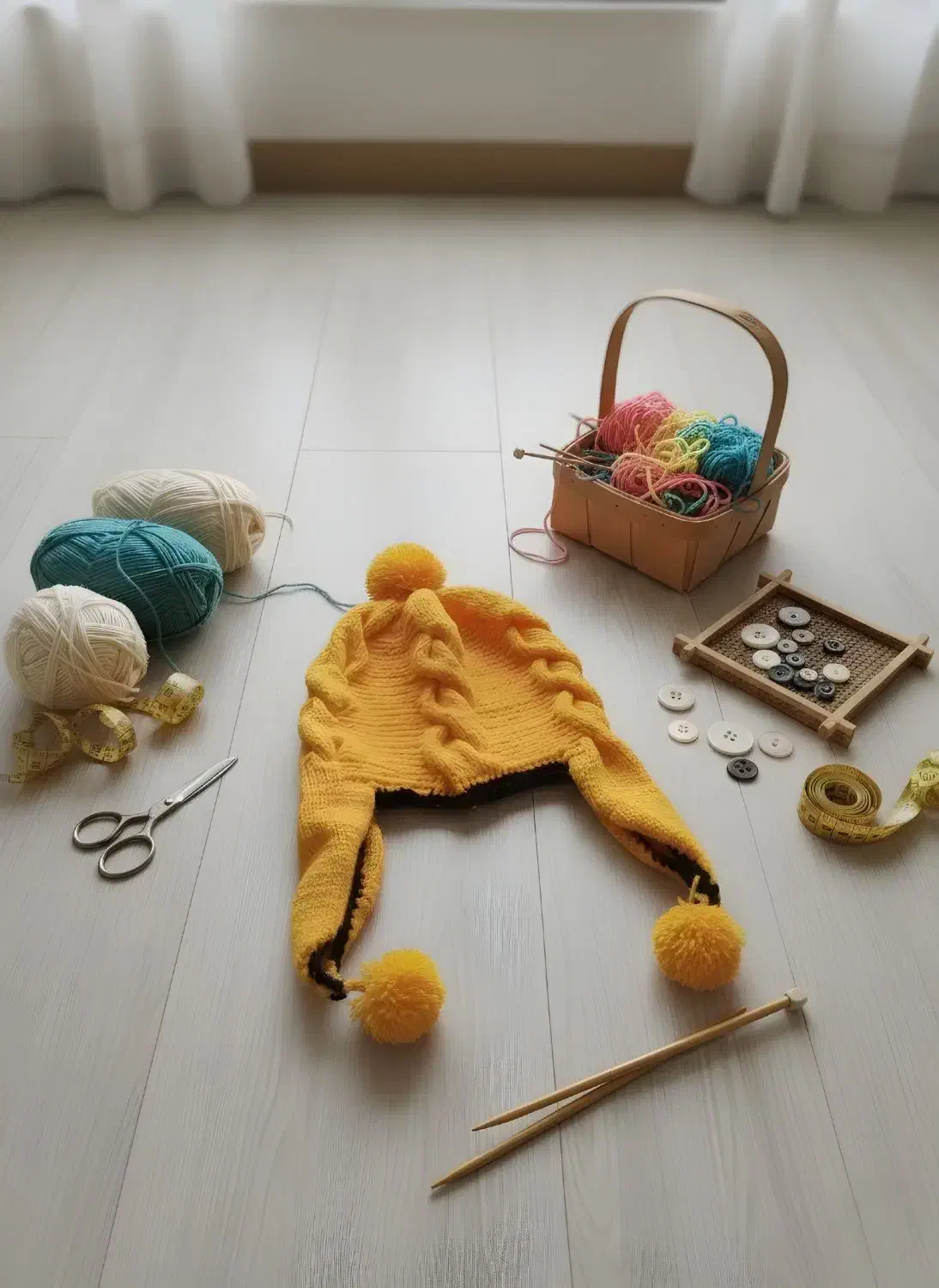 کلاه بافتنی|کفش و لباس بچه|لار, |دیوار