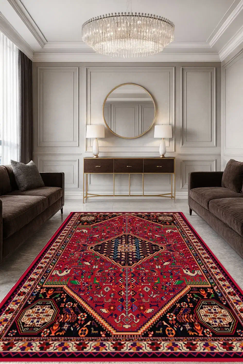 فرشینه و پادری و روفرشی و فرشینه رولی|فرش|تبریز, |دیوار