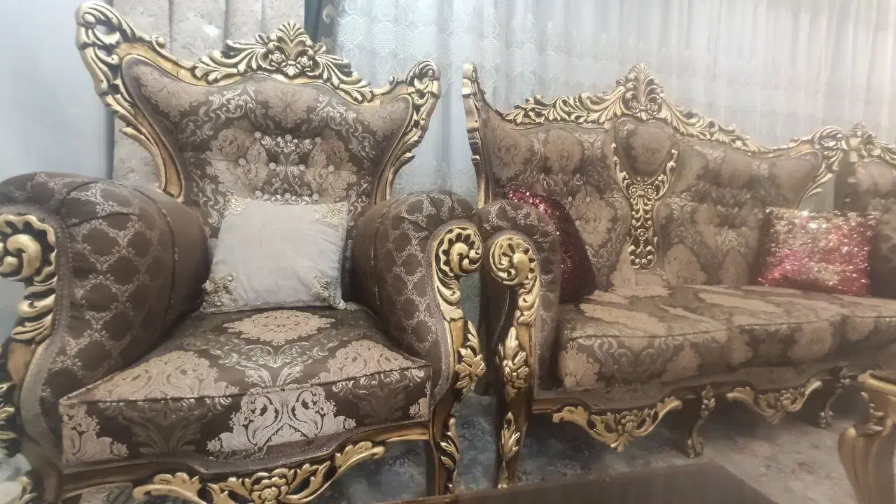 فروش مبل سلطنتی|مبلمان خانگی و میز عسلی|مریوان, |دیوار