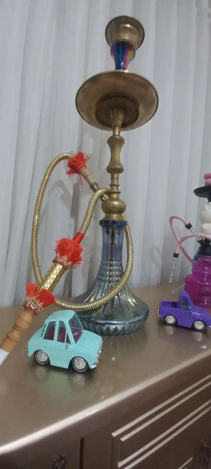 قلیون برنجی تمام برنج نو نو|کلکسیون و سرگرمی|بهارستان, |دیوار