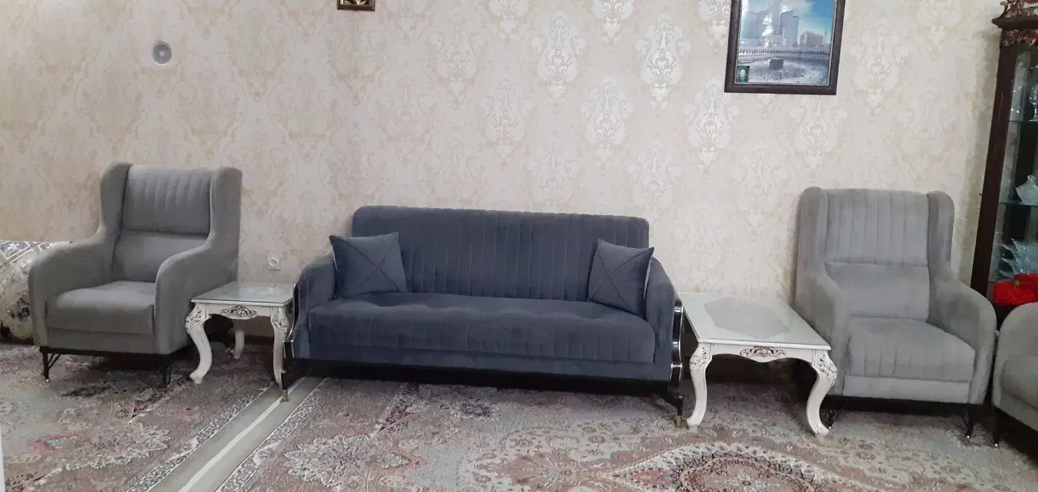 مبل راحتی ۹نفره نو نو|مبلمان خانگی و میز عسلی|اقبالیه, |دیوار