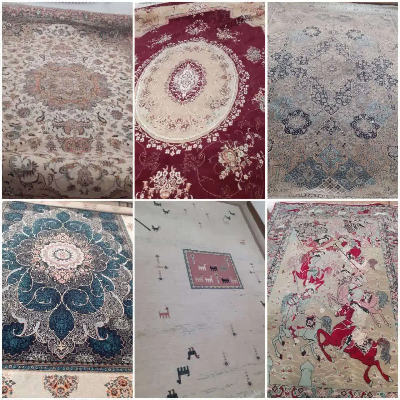 حراج وسایل منزل شامل فرش، یخچال، جاروبرقی و غیره|فرش|شیراز, دارالرحمه|دیوار