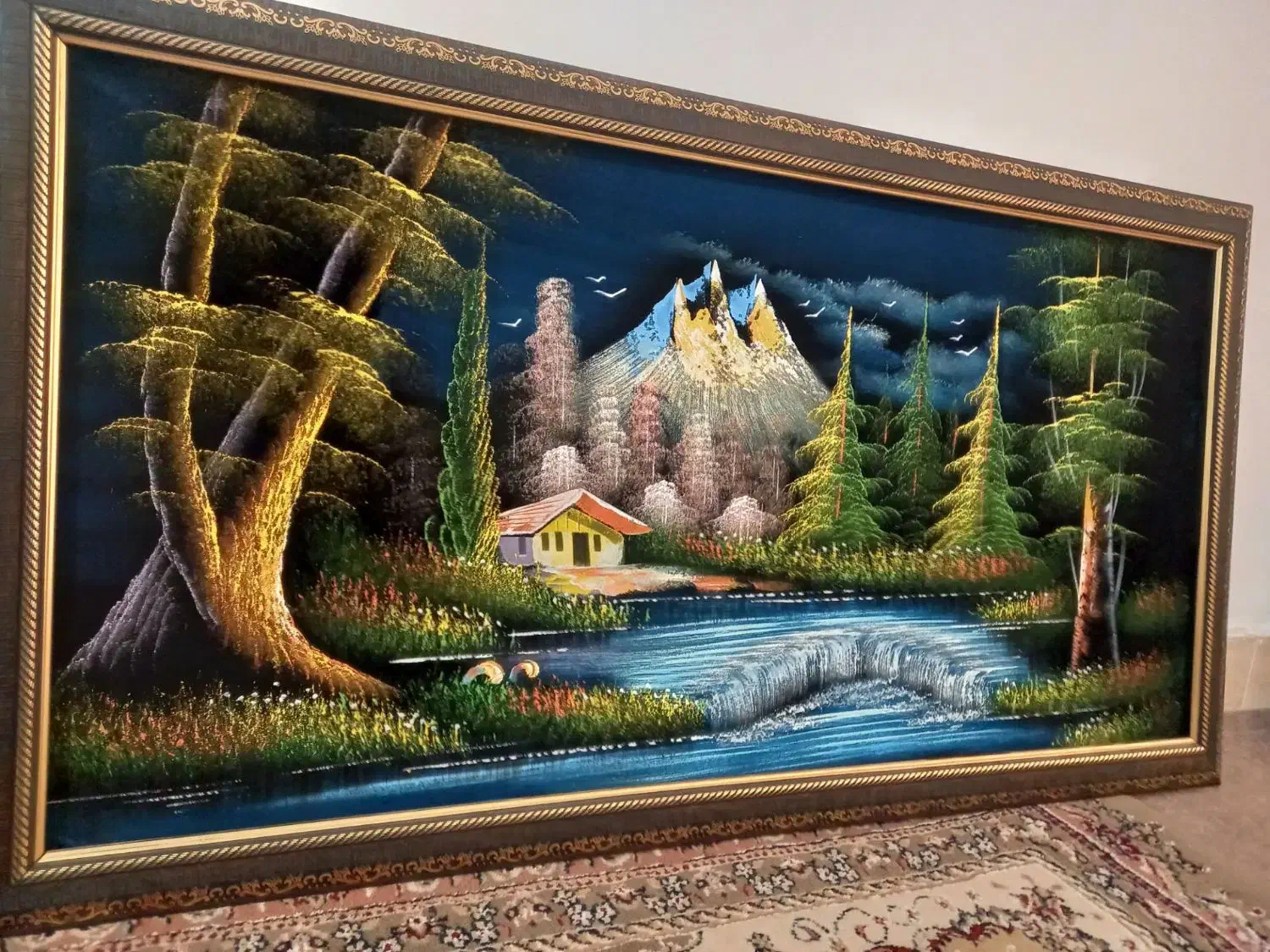 وسایل خانه|تابلو فرش|نیشابور, گنبد سبز|دیوار