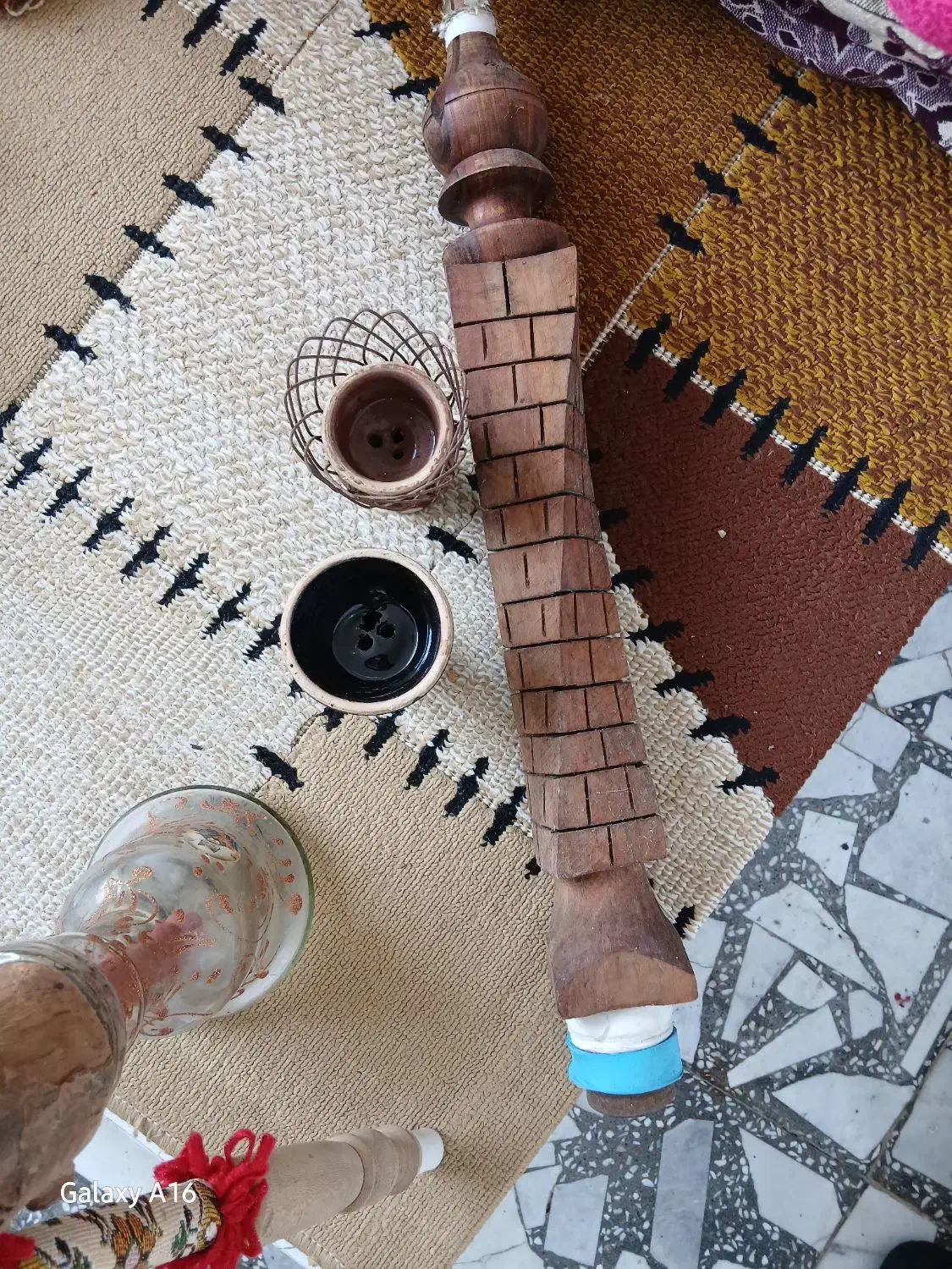 قلیان چوبی|کلکسیون و سرگرمی|سیاهکل, |دیوار