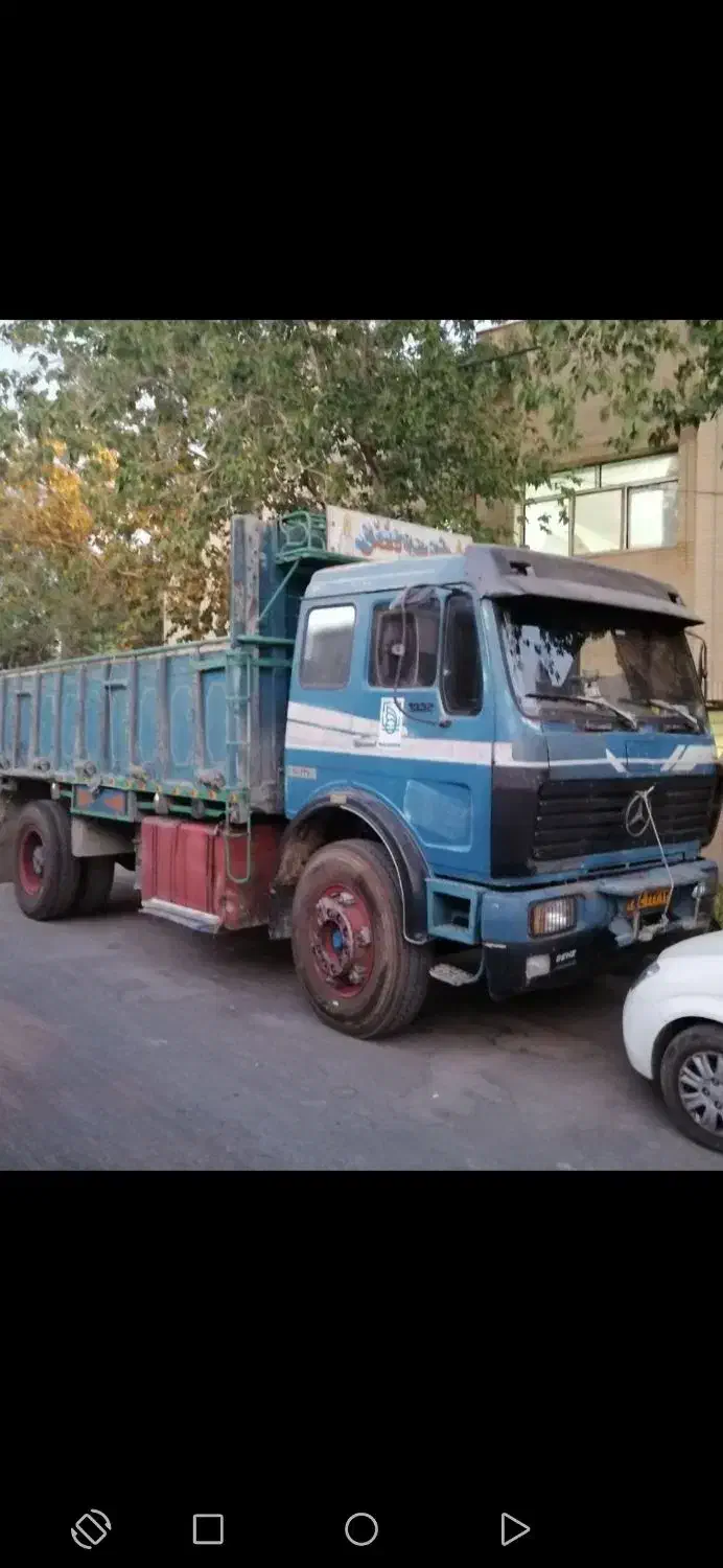 بنز ده سیلندر باری تک فابریک 1632 دوکابین تمیز|خودرو سنگین|اصفهان, برازنده|دیوار