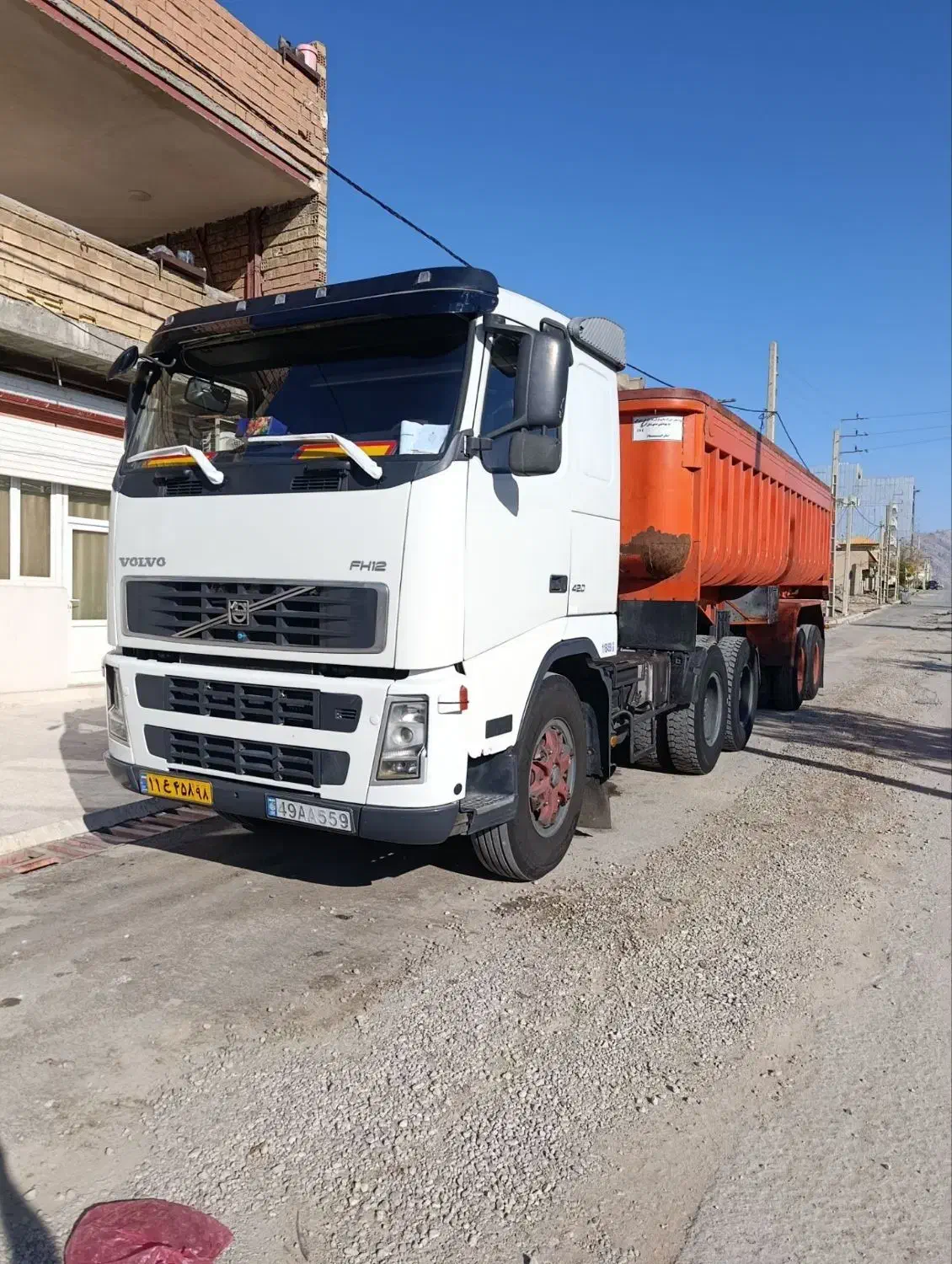 اف اچ ۱۲ مدل ۸۴ یک دست|خودرو سنگین|اسلام‌‌آباد غرب, |دیوار