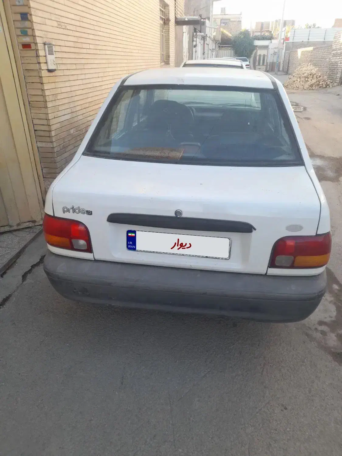 پراید۸۳سفیدبدونرنگ|خودرو سواری و وانت|نیشابور, دربقاضی|دیوار