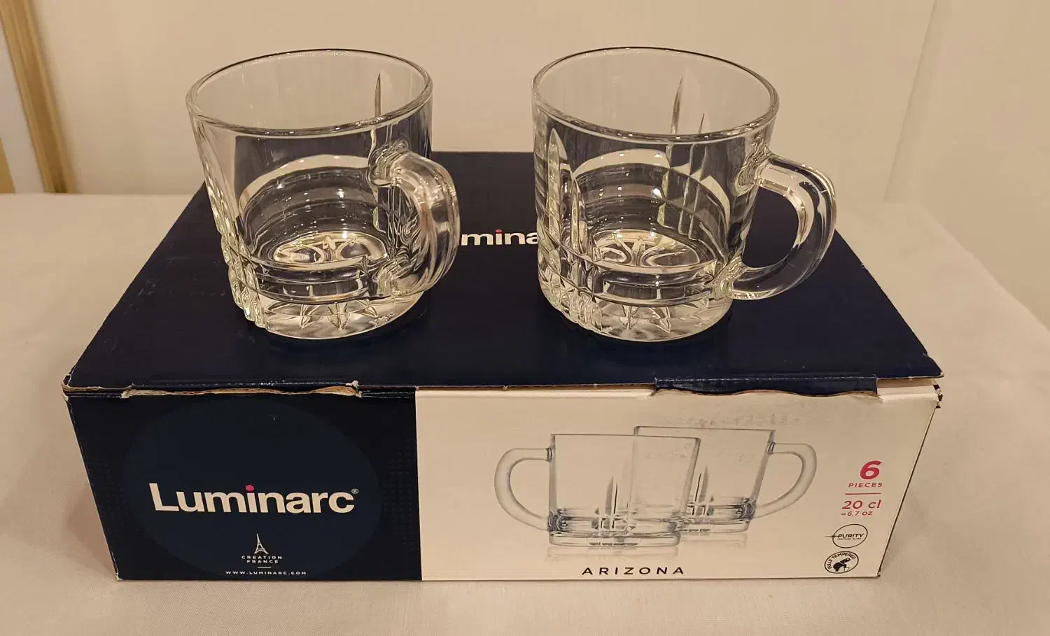 فنجان لومینارک مدل آریزونا بسیار زیبا نو و آکبند|ظروف سرو و پذیرایی|کرج, فاز ۱ مهرشهر|دیوار