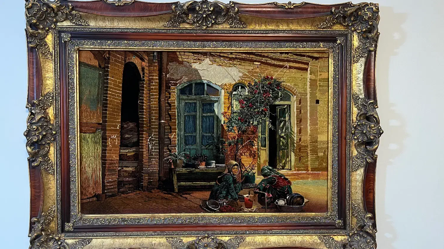 ۲ عدد تابلو دستباف تبریز|تابلو فرش|تهران, تهرانپارس شرقی|دیوار