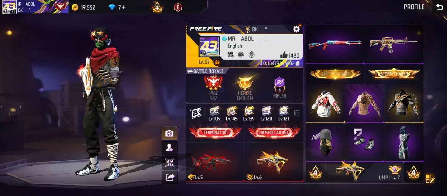 اکانت فری فایر|کنسول، بازی ویدئویی و آنلاین|لنگرود, |دیوار