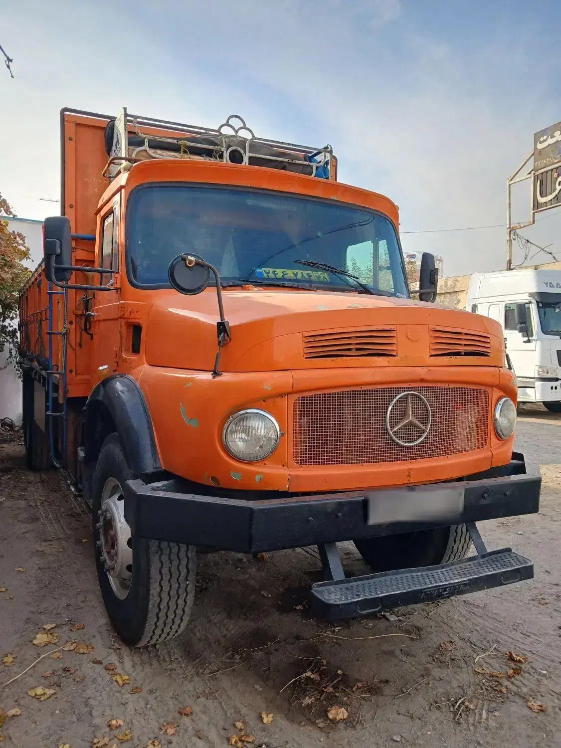 بنز تک باری در نمایشگاه صفا تبریز|خودرو سنگین|تبریز, |دیوار