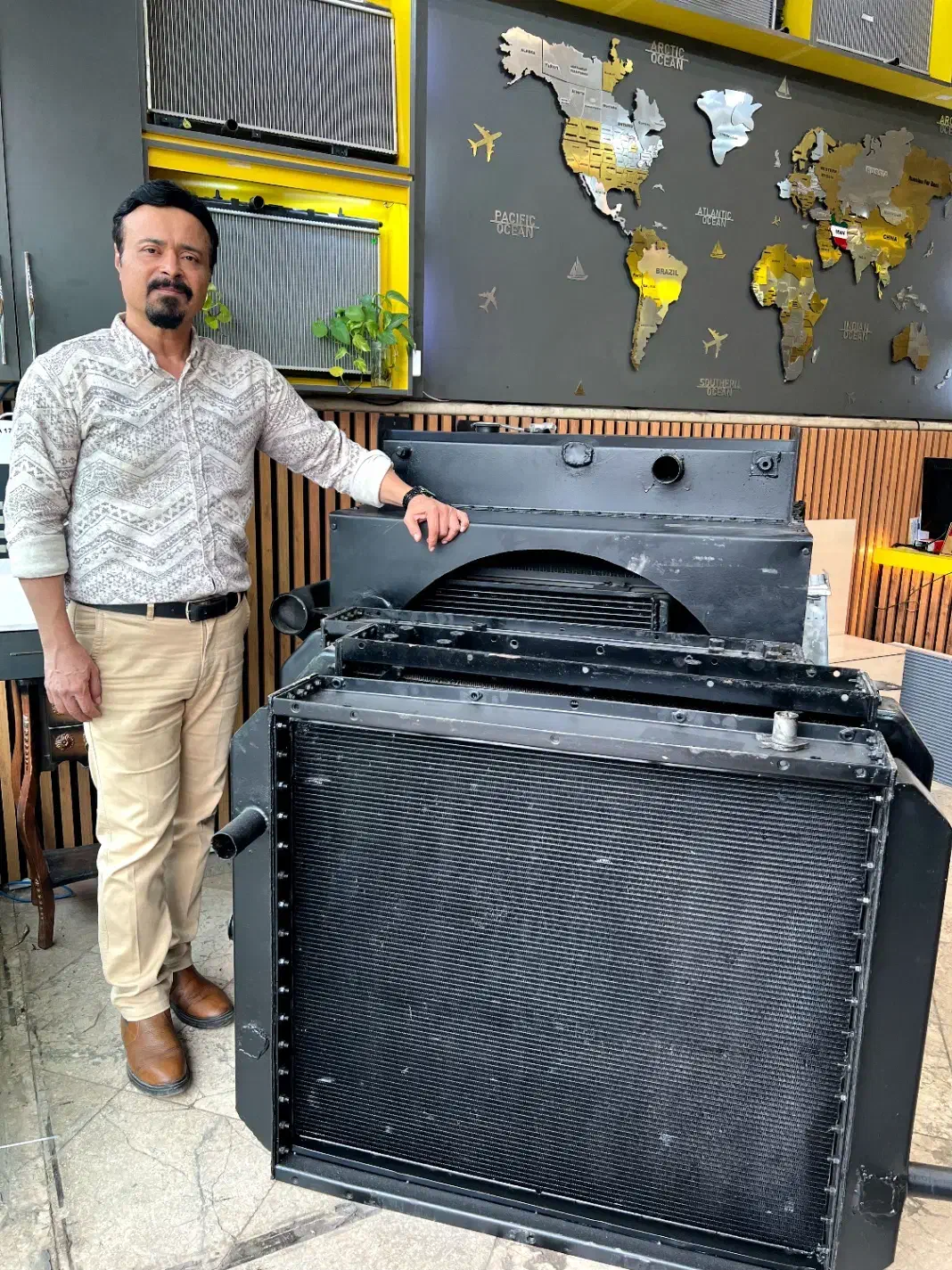 رادیاتور و مبدل حرارتی دیزل ژنراتور|قطعات یدکی و لوازم جانبی|مشهد, کوشش|دیوار