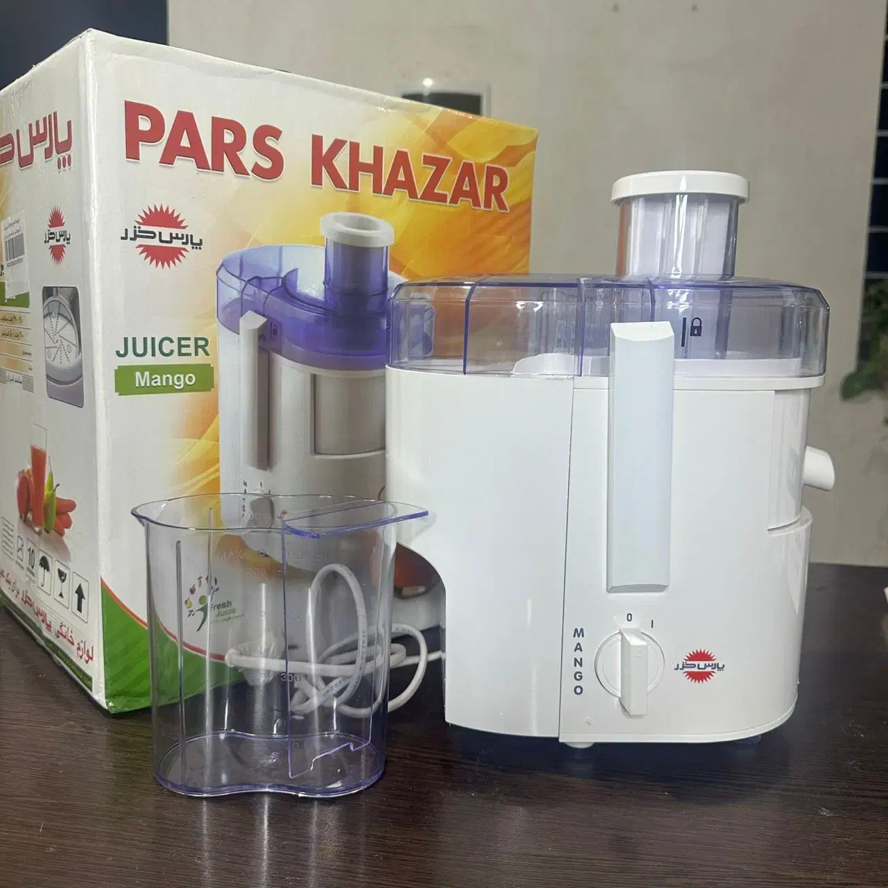 آبمیوه گیر پارس خزر اصل لوازم برقی زرکالا|آبمیوهگیر و آبمرکباتگیر|یاسوج, |دیوار