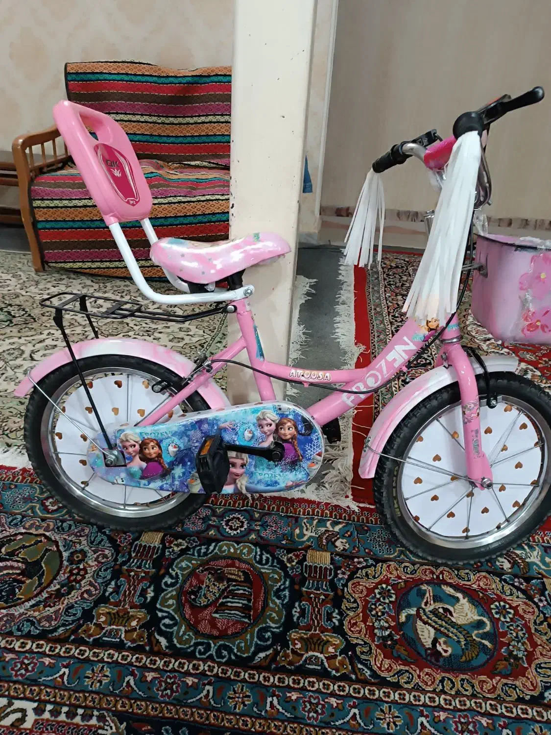 دوچرخه 16 دخترانه در حد نو|دوچرخه، اسکیت، اسکوتر|کرج, کمالشهر|دیوار