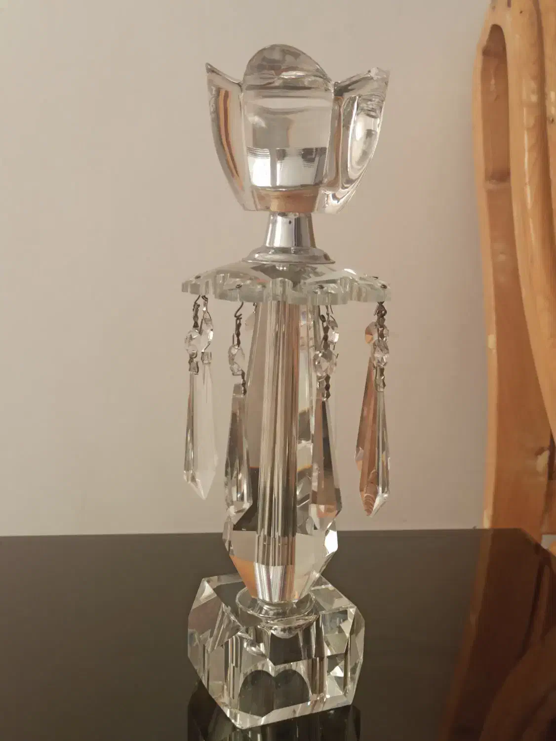 شمعدان کریستالی|لوستر و چراغ آویز|ارومیه, |دیوار