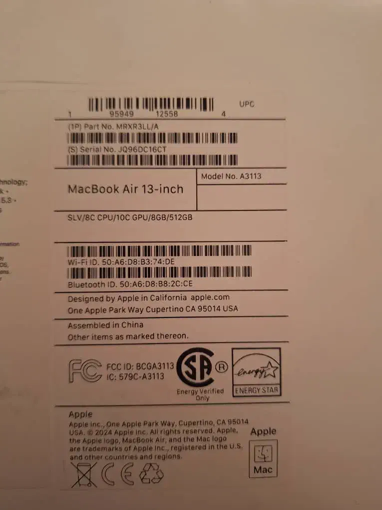 مک بوک ایر|رایانه همراه|تبریز, |دیوار