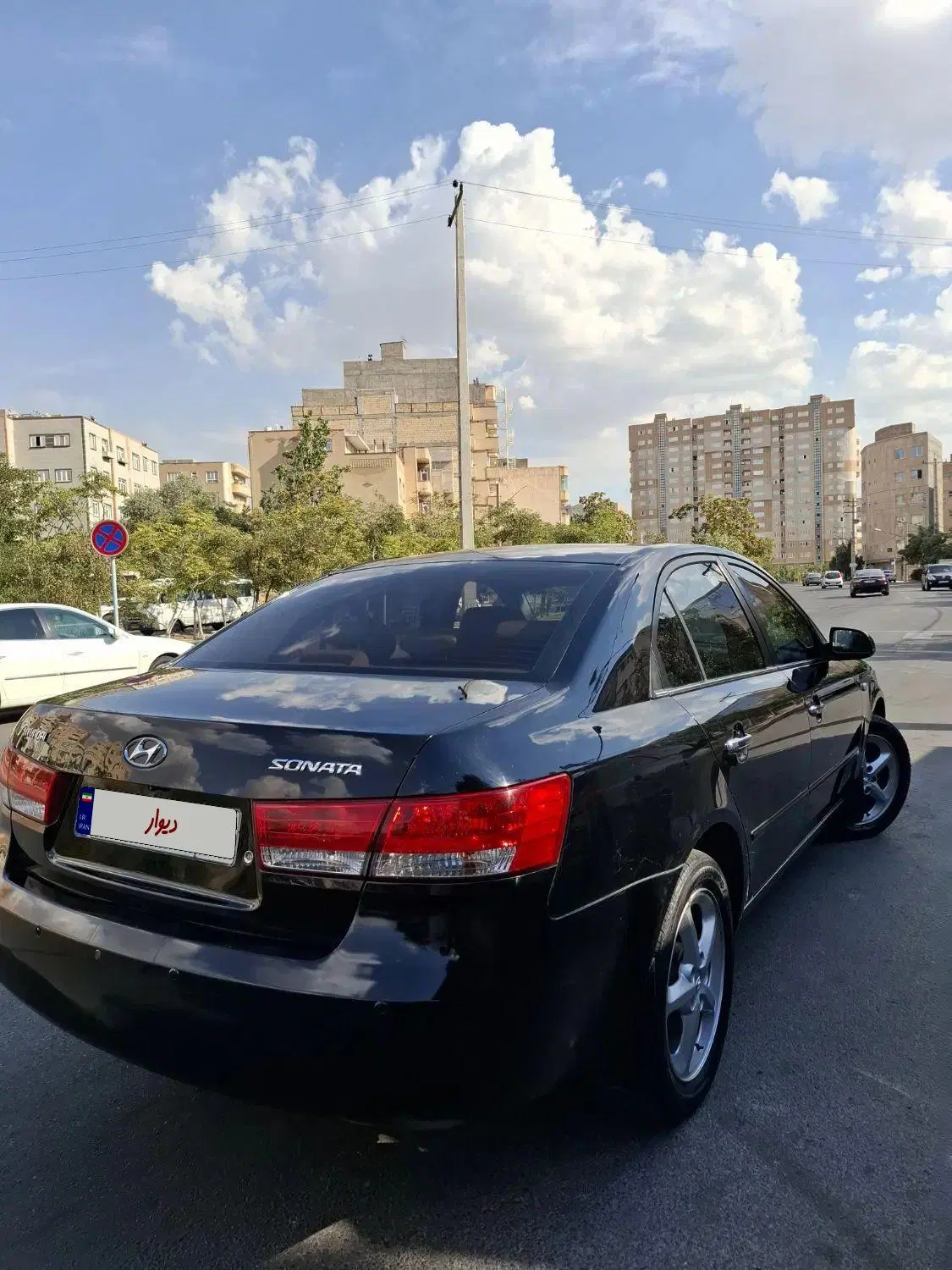 سوناتا دنده ۲۰۰۷ ۳ تیکه رنگ|خودرو سواری و وانت|تبریز, |دیوار