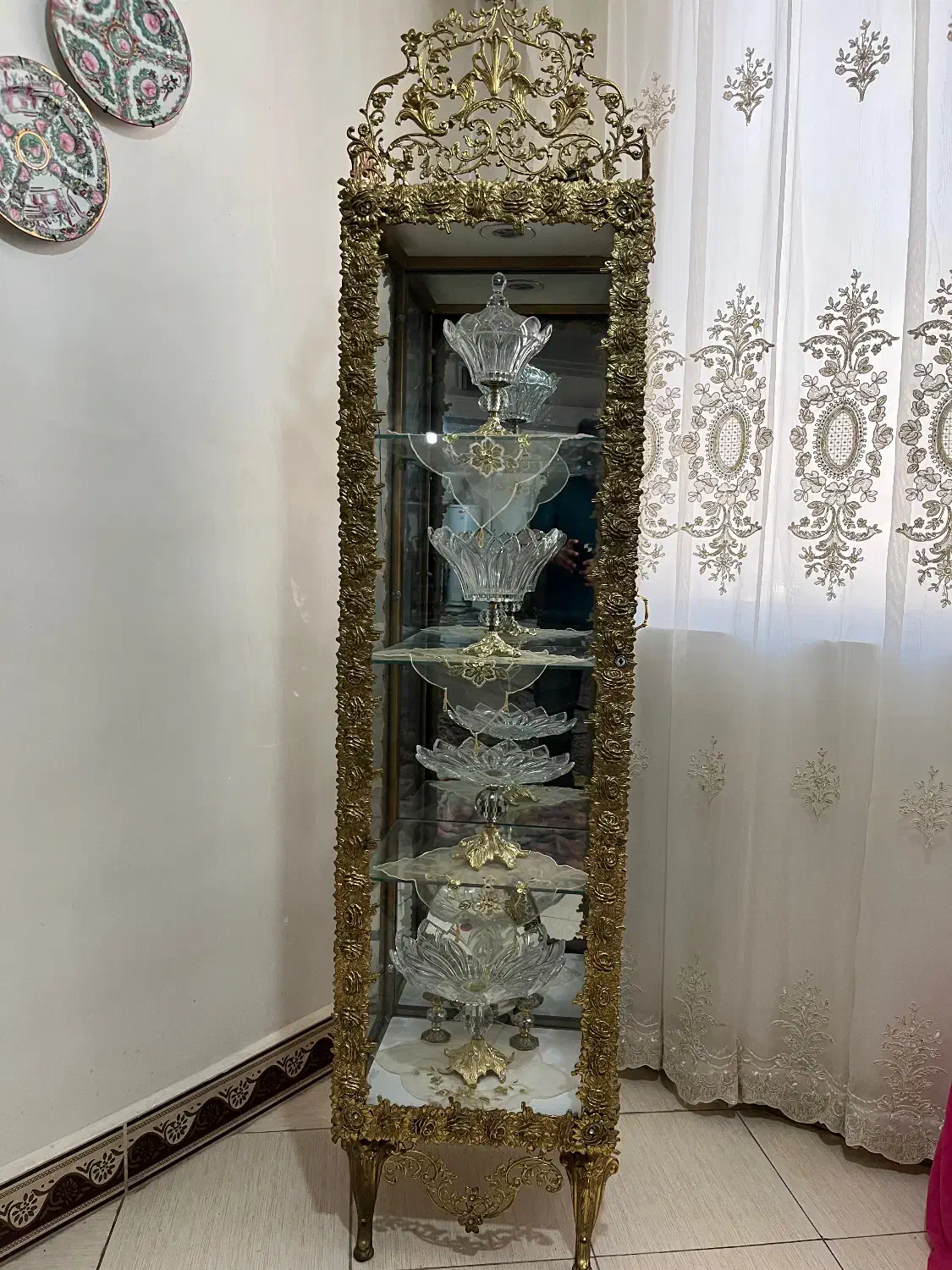 بوفه برنزی|بوفه، ویترین، کنسول|کنگاور, |دیوار