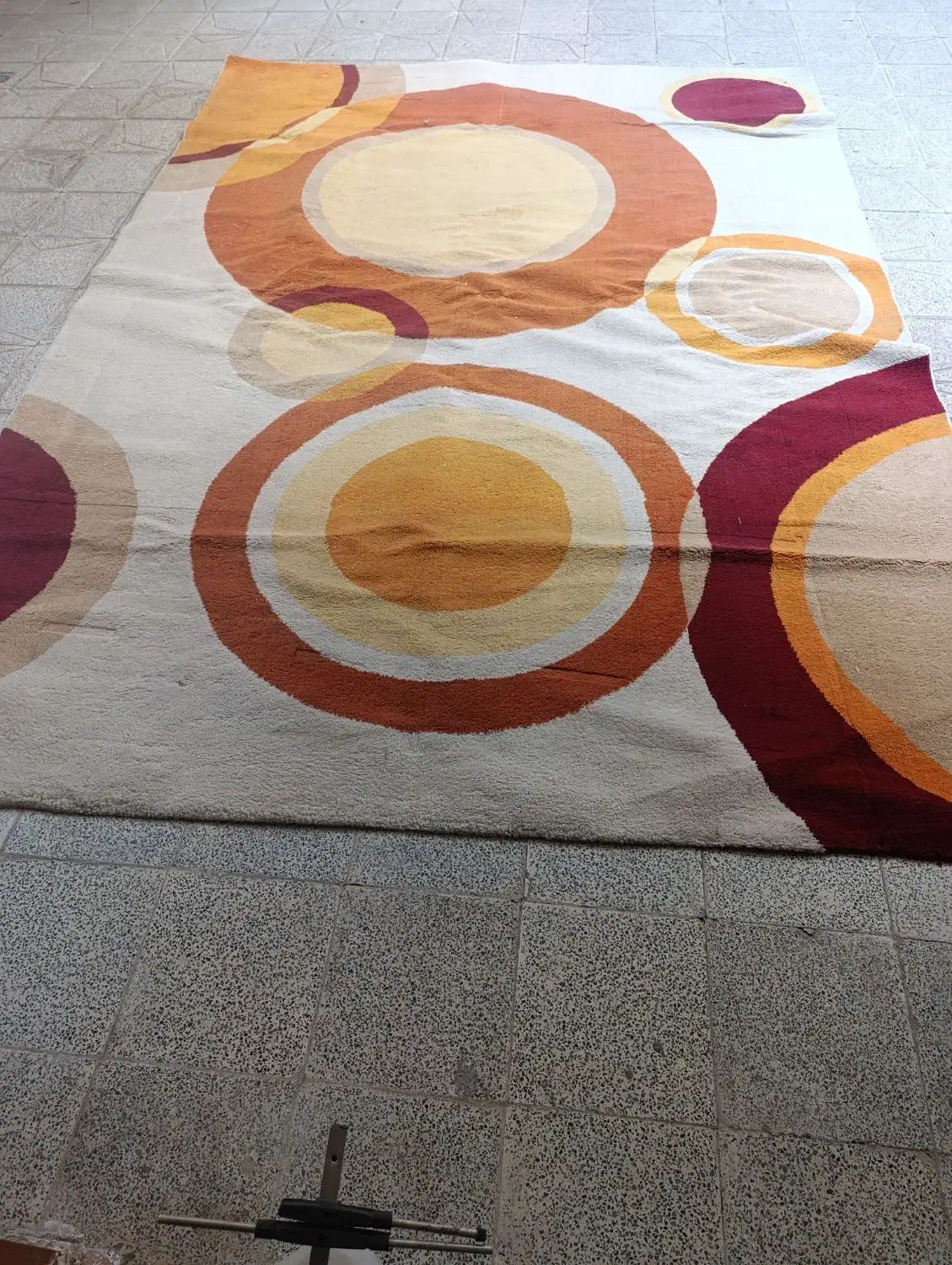 فرش۹متری|گلیم، جاجیم، گبه|کرمانشاه, |دیوار