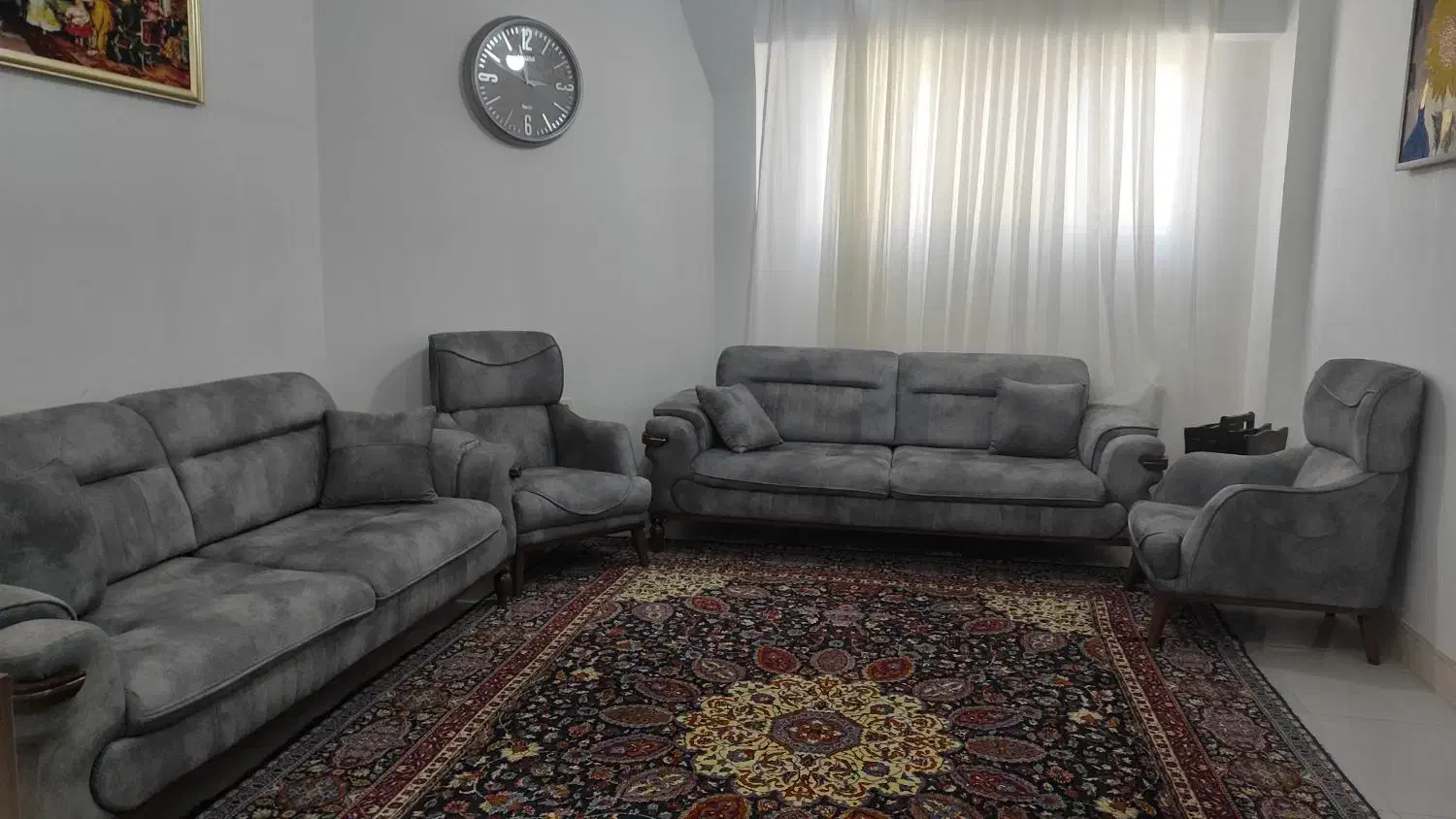 مبل هشت نفره تخت شو|مبلمان خانگی و میز عسلی|بوکان, |دیوار