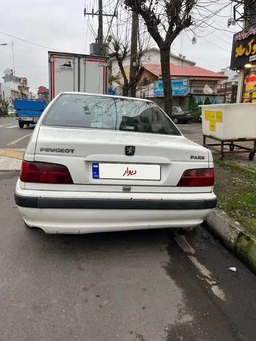 پرشیا ۸۸ دوگانه کارخانه ۱۹۰ تا کار|خودرو سواری و وانت|رشت, منظریه|دیوار