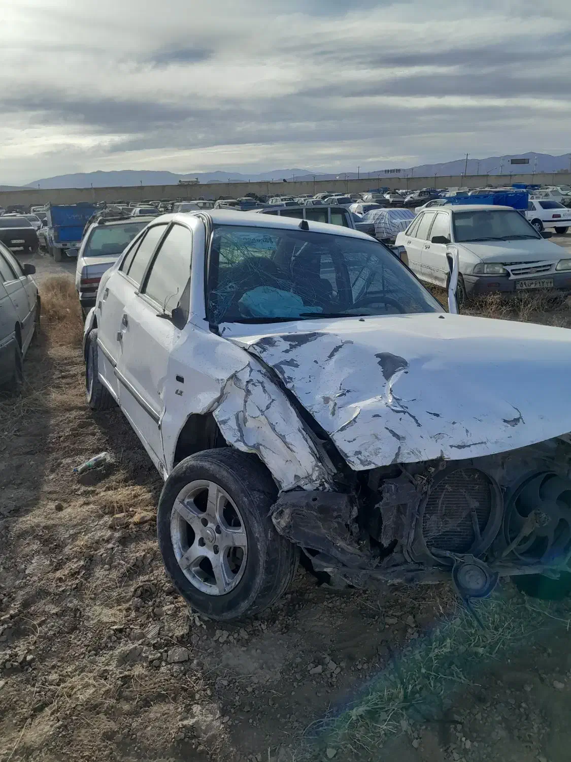 سمندef7 مدل97 تصادفی|خودرو سواری و وانت|دوگنبدان, |دیوار