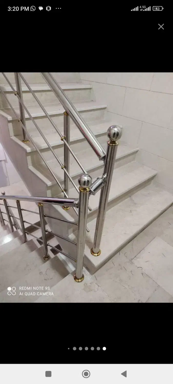 نرد۰ استیل.            علم دوش|لوازم حمام|بروجرد, |دیوار