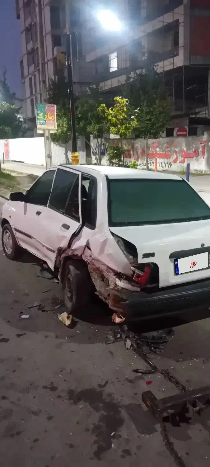 پراید مدل ۸۶ تصادفی|خودرو سواری و وانت|چالوس, |دیوار